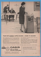 1960 ebco oasis water cooler - ebco,