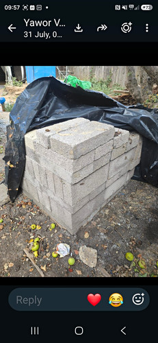 Around breeze blocks - breeze, blocks..