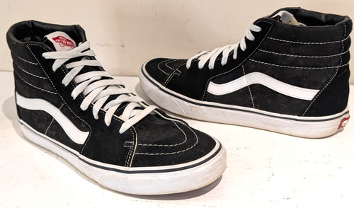 Vans sk8 black white - sk8-hi,