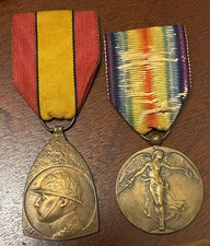 Two Belgian WW1 Commemorative