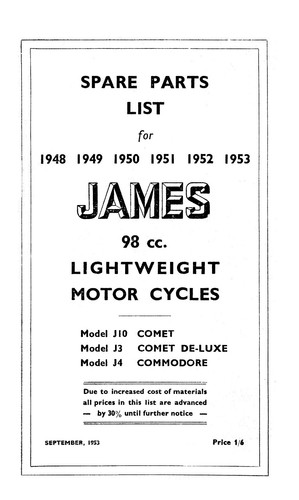 1948 1953 james - 1948-1953, comet