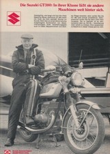 Suzuki GT 380 Advertising