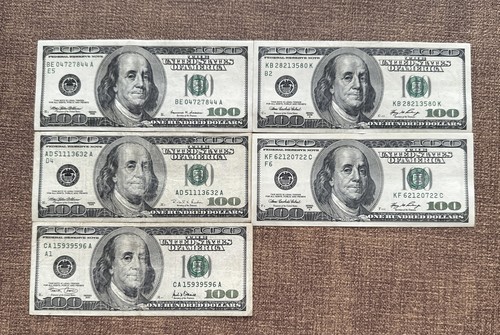 500 cash hundred - $500, dollar