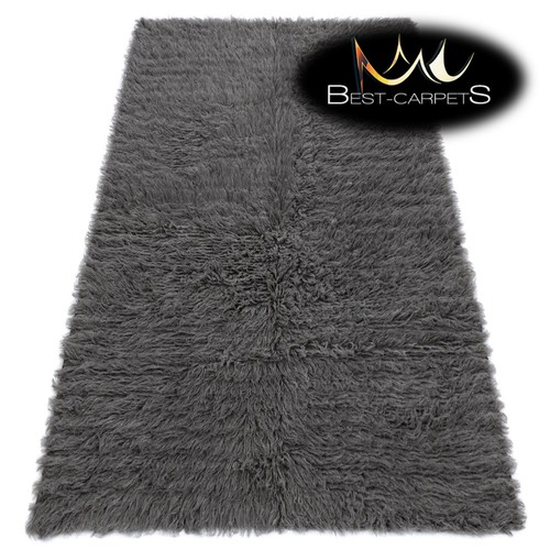 Shaggy wool flokati rug cheap - wool,