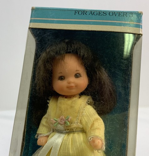 Rosebud doll baby gold - doll,
