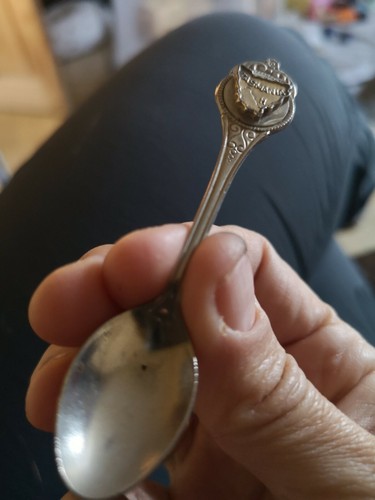 Silver plate souvenir - silver,
