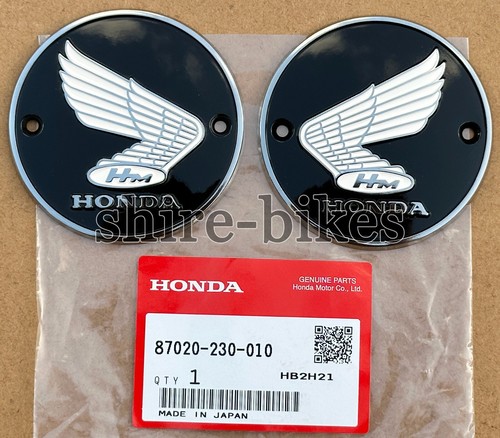 New honda tank badges - tank, (pair)
