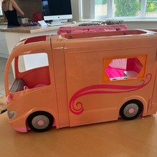 Vintage MATTEL Barbie VAN 1980 - Expanding Camper Van Car 56 Cm By 30cm Large