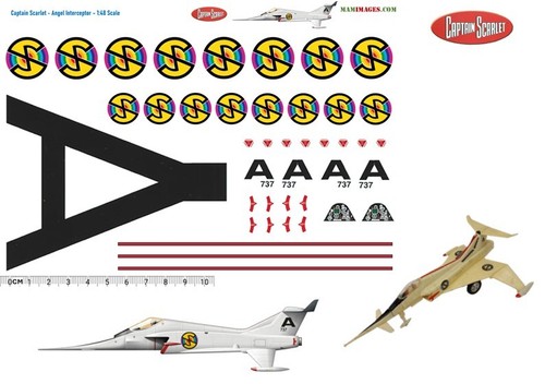 Scale captain scarlet - 1:48,