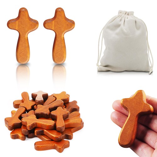 Pieces small wood crosses - pieces,