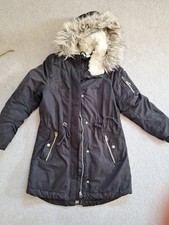 Ladies Black Quilted Coat From