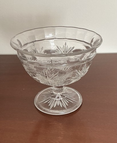 Vintage pressed glass - pressed,