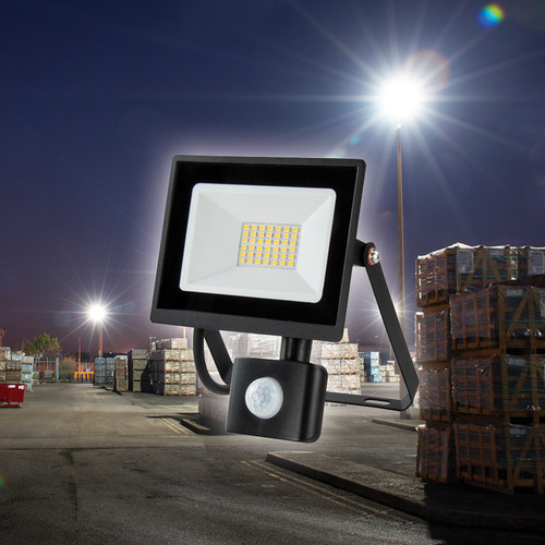 30w floodlight with photocell - 30w,