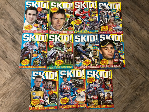 Speedway magazines skid - magazines, x