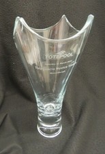 Glass Horse Racing Trophy, Toteexacta Novice Stakes Musselburgh March 2018