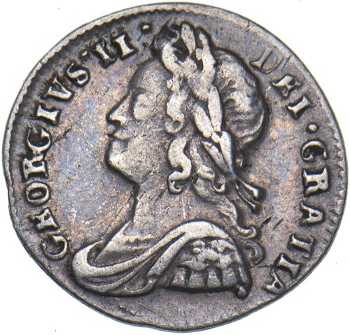 1739 maundy penny - maundy,