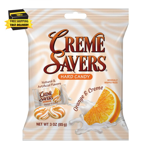 Creme savers orange - savers, |