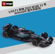 Bburago 1:43 F1 Formula Mercedes AMG W16E W15 Lewis Hamilton Russell Antonelli