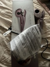 BaByliss Curl Secret Simplicity Hair Curler Metallic Pink, Boxed