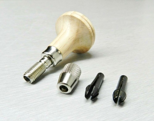 Hand chuck wooden mushroom - hand,
