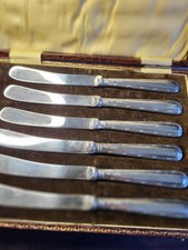 Silver Handled Butter Knives