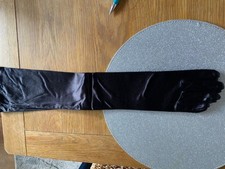 Ladies Long Satin Formal Gloves Princess Party Opera Evening Prom Fancy Dress