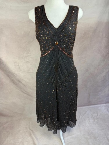 Vintage berkertex black - berkertex, beaded