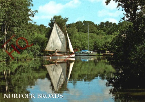 Postcard norfolk broads - postcard>,