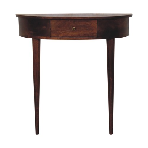 Console table solid - wood, mango