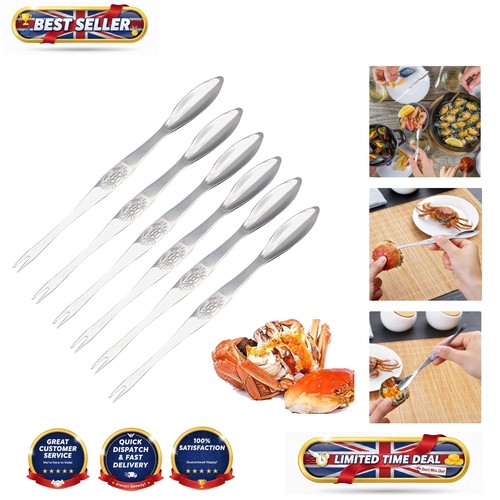 Dual sided seafood forks - dual-sided,