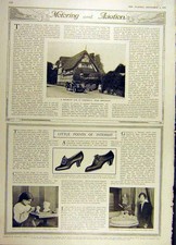 Original Old Antique Print