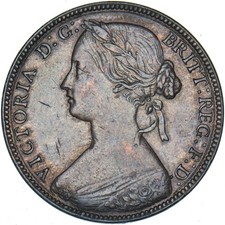 1860 Penny (N Over Sideways N)