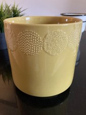 Ceramic Ochre Coloured Plant