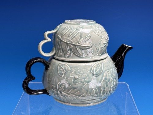 Vintage studio pottery - studio, celadon