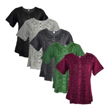 Embroidered Floral Blouse 18