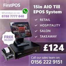 FirstPOS 15in Touch Screen