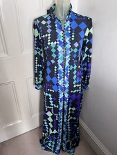 Emilio Pucci for Formfit Rogers Vintage cover up sz Small Black