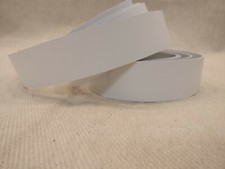 WHITE LEATHER 127cm 50"+ LONG BELT BLANK 2.5mm COWHIDE STRIP LEATHER STRAP 