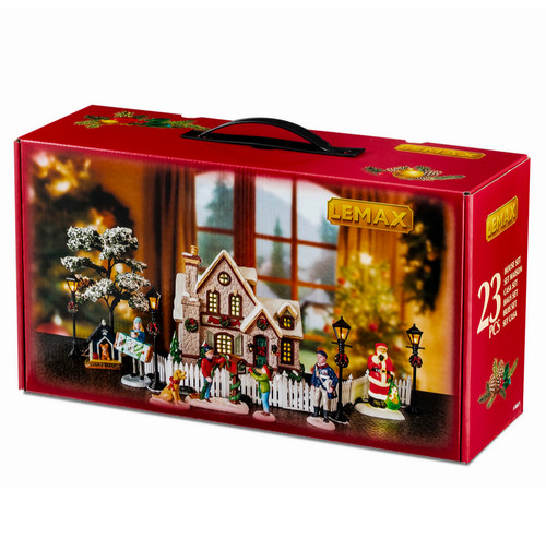 Lemax white christmas ornament - lemax,