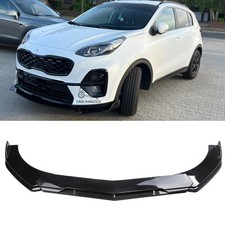 Gloss Black Front Bumper Lip
