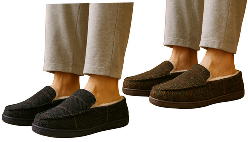 Men cushion walk moccasin - men's,