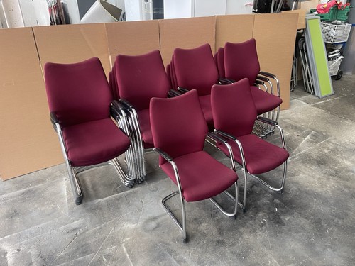 Executive red cantilever frame - red,