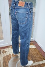 Mens Original LEVI 751 W32 L32 Straight Leg Blue Jeans Levi's 32R