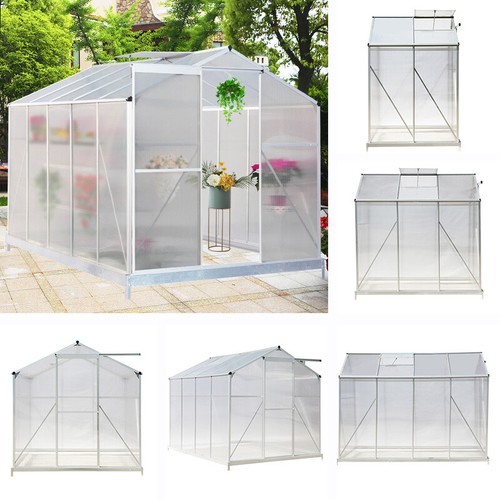 4x6 6x6 8x6 10x6ft greenhouse - 4x6/6x6/8x6/10x6ft,