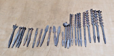 Auger Woodworking Bits - Various Sizes Job Lot includes RIDGEWAY