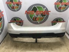 2017 Nissan X-Trail T32 Rear Bumper In Pearl White Paint Code QAB 2014-2017 2810