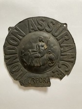 Antique London Assurance Fire