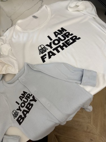 Funny star wars - dad, baby