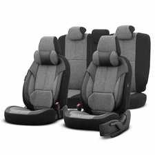 Car Seat Covers Grey With Neck