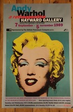 Andy Warhol Monroe poster